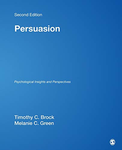 Persuasion: Psychological Insights and Perspectives - Amazon Allemagne à 127.93€