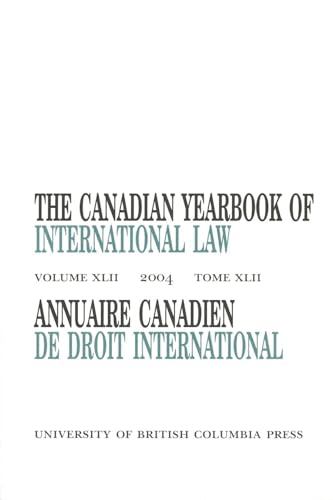 The Canadian Yearbook of International Law, Vol. 42, 2004 - Deal du jour à 41.74€