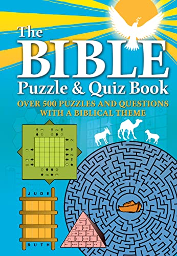The Bible Puzzle and Quiz Book: Over 500 Puzzles and... - Livres & eBooks Amazon Allemagne à 20.69€