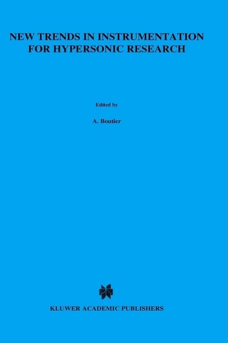 New Trends in Instrumentation for Hypersonic Research:... - Bricolage & Outils Amazon Allemagne à 85.55€