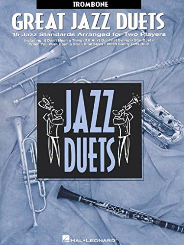 Great Jazz Duets. Trombone - Musique & Instruments Amazon Royaume-Uni à 4.42€