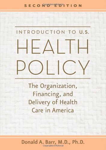 Introduction to U.S. Health Policy: The Organization... - Auto & Moto Amazon Allemagne à 22.80€