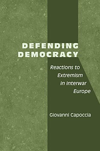 Defending Democracy: Reactions to Extremism in Interwar... - Books & eBooks Amazon Germany à 6.66€