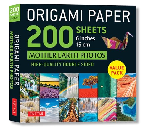 Origami Paper Sheets Mother Earth Photos: Tuttle Origami... - Maison & Cuisine Amazon Italie à 4.32€