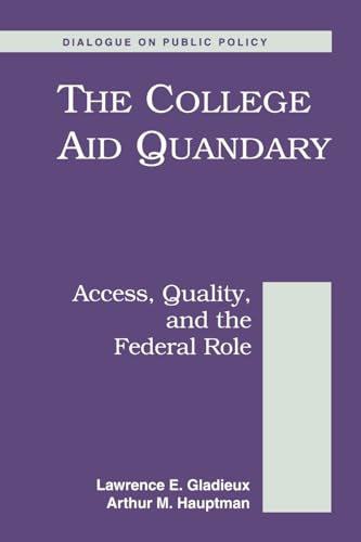 The College Aid Quandary: Access Quality and the Federal... - Maison & Cuisine Amazon Royaume-Uni à 15.99€