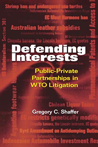 Defending Interests: Public-Private Partnerships in WTO... - Maison & Cuisine Amazon Allemagne à 36.40€