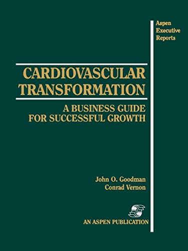 Cardiovascular Transformation: A Business Guide for... - Auto & Moto Amazon Allemagne à 59.79€