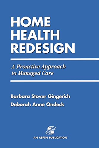 Home Health Redesign: A Proactive Approach to Managed Care - Auto & Moto en promo à 63.35€