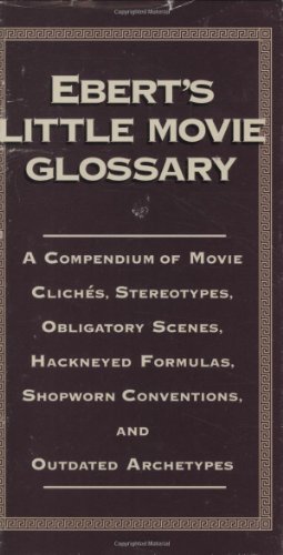 Ebert's Little Movie Glossary: A Compendium of Movie... - Maison & Cuisine Amazon Italie à 76.99€