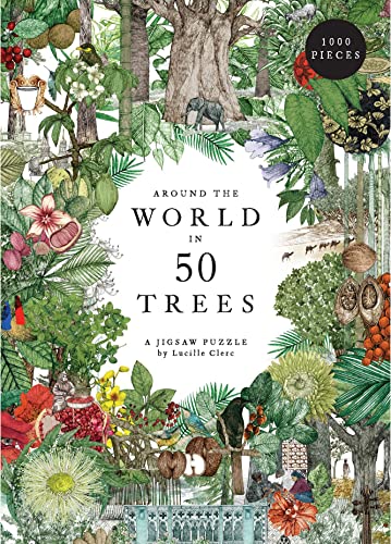 Around The World in 50 Trees: A Jigsaw Puzzle - DIY & Tools Amazon Spain à 16.33€