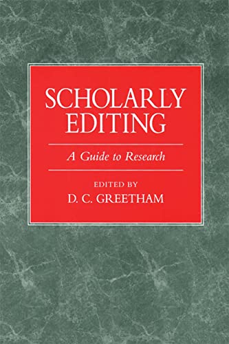 Scholarly Editing: A Guide to Research - Livres & eBooks Amazon Espagne à 33.84€