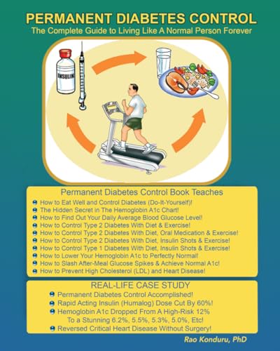 Permanent Diabetes Control: The Complete Guide To Living... - Bon plan à 9.80€