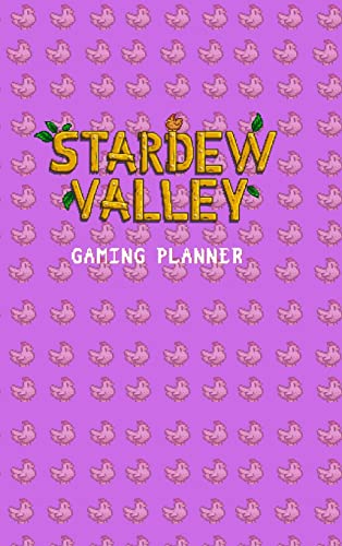 Stardew Valley Gaming Planner and Checklist in Purple: 1.5v - High-Tech & Électronique Amazon Royaume-Uni à 15.60€
