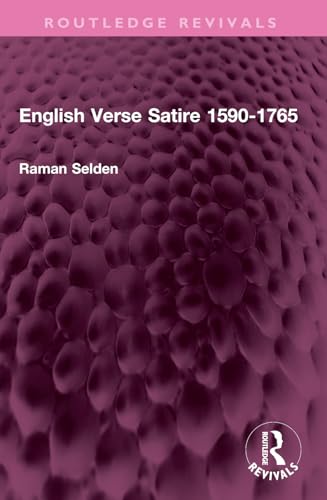 English Verse Satire 1590-1765 (Routledge Revivals) - Auto & Moto Amazon Royaume-Uni à 11.77€