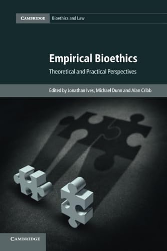 Empirical Bioethics: Theoretical and Practical Perspectives - Bon plan à 8.01€
