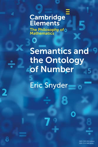 Semantics and the Ontology of Number - Amazon Italy à 6.85€