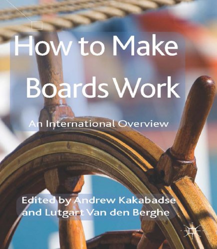 How to Make Boards Work: An International Overview - Amazon Royaume-Uni à 41.50€