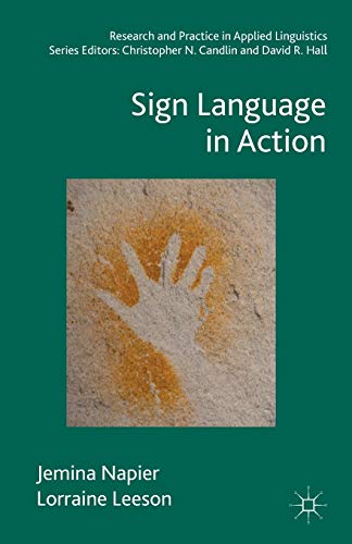 Sign Language in Action (Research and Practice in Applied... - Livres & eBooks Amazon Allemagne à 37.40€