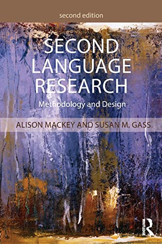 Second Language Research: Methodology and Design - Livres & eBooks Amazon Allemagne à 25.43€