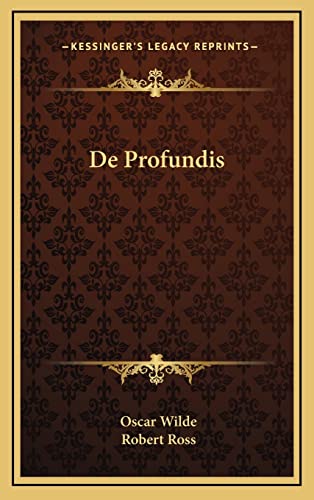 De Profundis - Bon plan à 8.25€