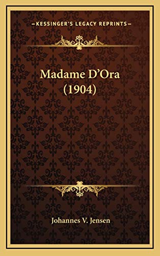 Madame D'Ora (1904) - Livres & eBooks Amazon Allemagne à 6.78€