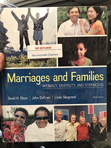 Marriages and Families: Intimacy, Diversity, and Strengths - Livres & eBooks Amazon Italie à 87.10€