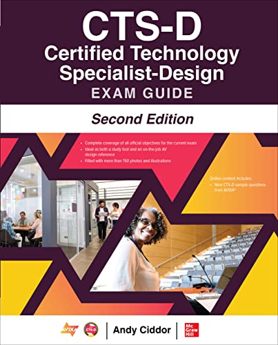 CTS-D Certified Technology Specialist-Design Exam Guide... - Livres & eBooks Amazon Italie à 27.59€