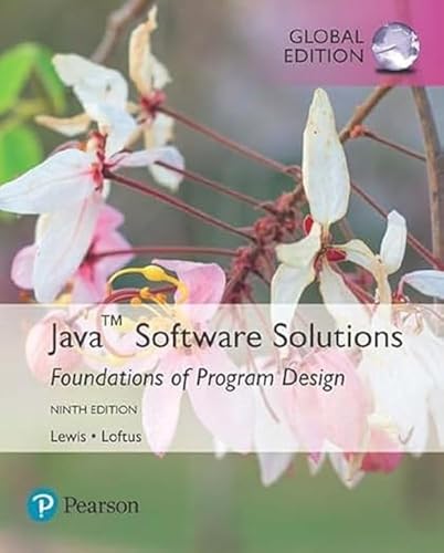 Java Software Solutions, Global Edition - Amazon Allemagne à 38.19€