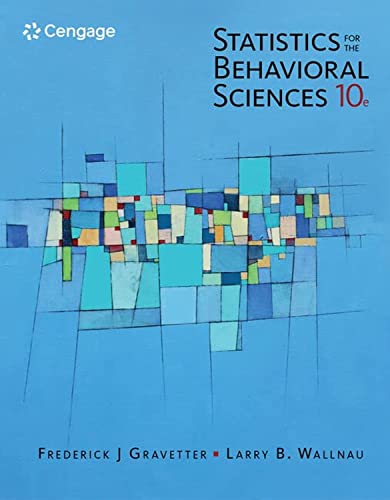 Statistics for the Behavioral Sciences (Mindtap Course List) - Bricolage & Outils en promo à 93.50€