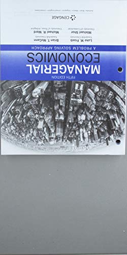 Managerial Economics + Mindtap Economics, 1 Term 6 Months... - Auto & Moto en promo à 197.15€