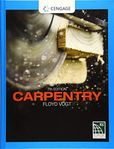 Carpentry (Mindtap Course List) - Auto & Moto Amazon Allemagne à 89.95€