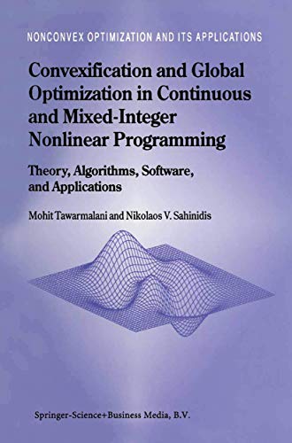 Convexification and Global Optimization in Continuous and... - High-Tech & Électronique Amazon Allemagne à 88.37€