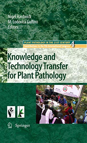 Knowledge and Technology Transfer for Plant Pathology: 4 - Garden & Outdoor Amazon Italy à 66.84€