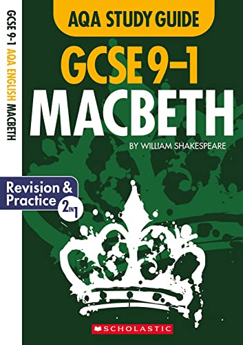 Macbeth: GCSE Revision Guide and Practice Book for AQA... - Maison & Cuisine Amazon Espagne à 7.38€