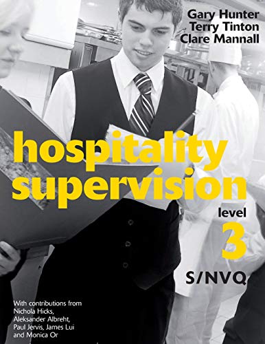 Hospitality Supervision Level 3 S/NVQ - Bricolage & Outils Amazon Espagne à 15.57€