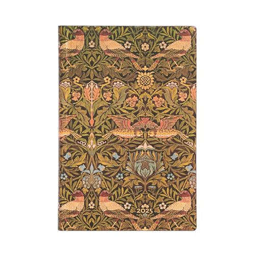 Paperblanks Agenda de 12 meses Flexi 2025, Morris Uccelli... - Amazon Espagne à 5.60€