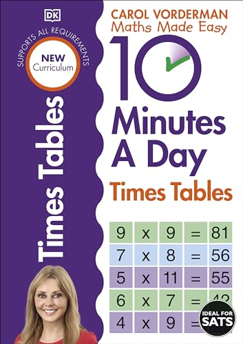 10 Minutes A Day Times Tables, Ages 9-11 (Key Stage 2):... - Sports & Fitness en promo à 7.05€