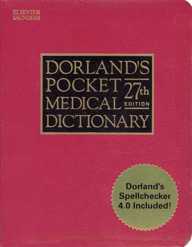 Dorland's Pocket Medical Dictionary - Santé & Bien-être Amazon Royaume-Uni à 10.63€