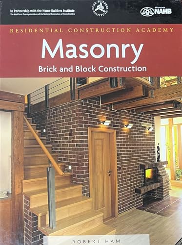 Masonry, Brick and Block Construction: Residential... - Amazon Italie à 13.94€