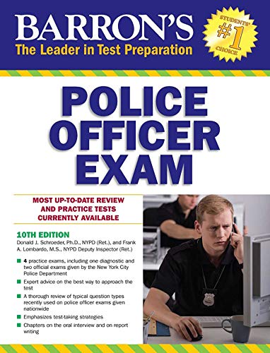 Police Officer Exam (Barron's Test Prep) - Livres & eBooks Amazon Allemagne à 51.74€
