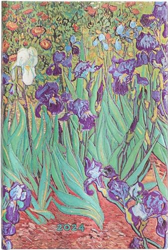 Paperblanks Van Gogh's Irises 12 Month Calendar 2024... - Nouvelle promo Amazon à 3.40€