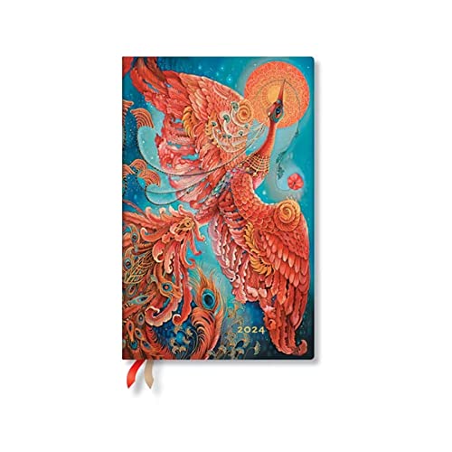 Firebird (Birds of Happiness) Maxi 12-month Dayplanner 2024... - Amazon Allemagne à 7.80€