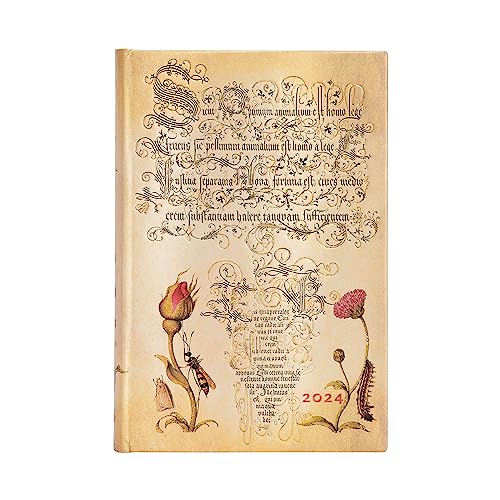 Paperblanks Agende 12 mois 2024 Rose hollandaise... - Fournitures Bureau Amazon France à 7.97€