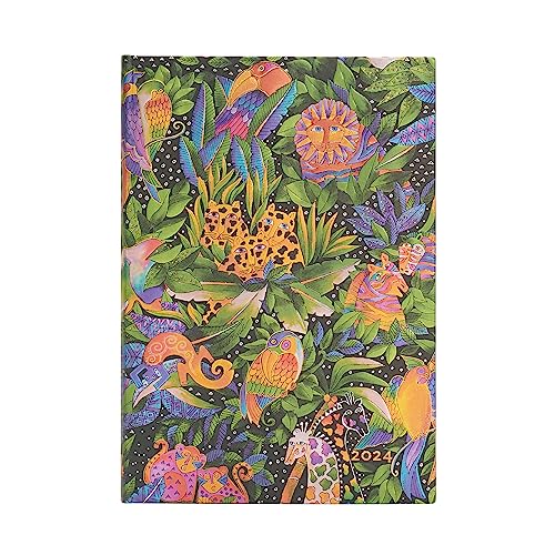 Paperblanks Agende de 12 Meses 2024 Canción de la Jungla... - Fournitures Bureau en promo à 6.77€