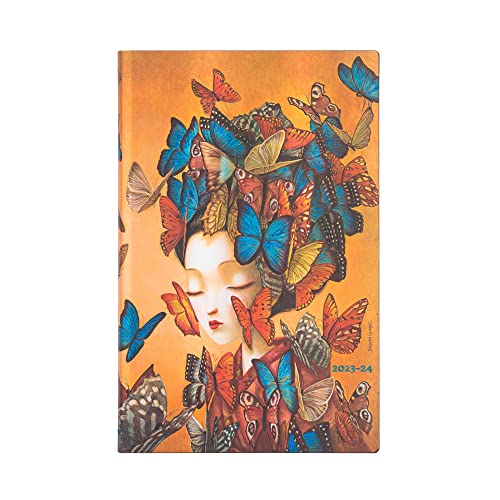 18-Monatskalender Flexi 2024 Madame Butterfly Maxi Vertikal - Fournitures Bureau Amazon Allemagne à 5.83€