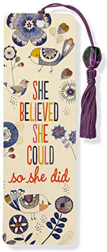 She Believed She Could Beaded Bookmark - Loisirs Créatifs Amazon Italie à 2.61€
