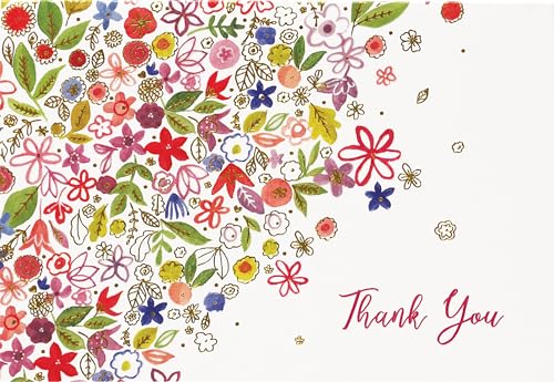 Floral Daydream Thank You Cards - Auto & Moto Amazon Allemagne à 13.52€