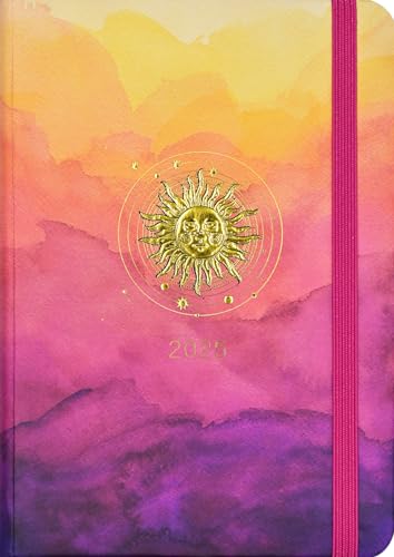 2025 Soleil Weekly Planner (16 months, Sept 2024 to Dec... - Fournitures Bureau Amazon Royaume-Uni à 4.20€