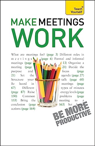 Make Meetings Work: Teach Yourself (Teach Yourself Books) - Amazon Royaume-Uni à 5.35€