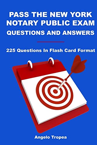 Pass The New York Notary Public Exam Questions And Answers:... - Vente Flash Amazon -63%